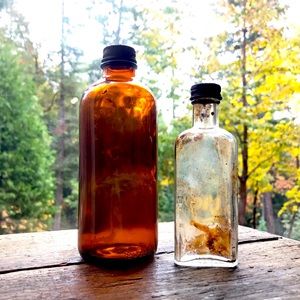 Vintage Glass Bottles Apothecary 1930’s - 1960’s